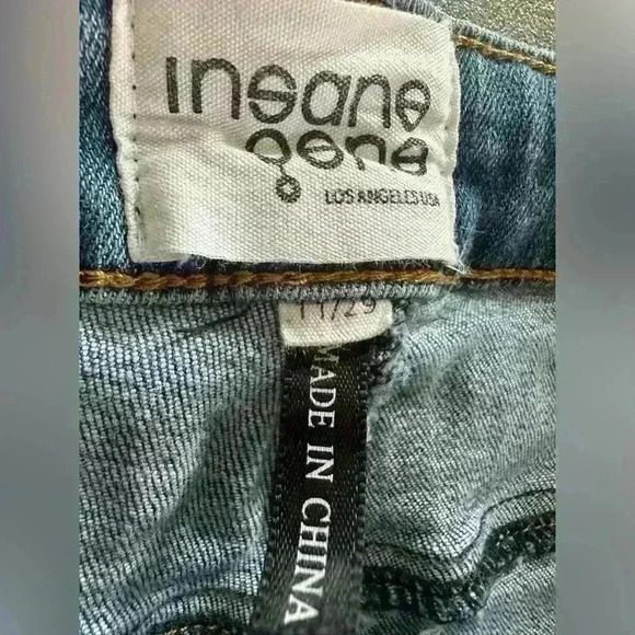 Insane Gene Distressed Denim Women’s Pants (437) - Picture 12 of 14